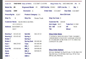 9TF 2K 545 IDLER W/EZ LUBE, NO FLG,HF=94, OB=81, 10 UP, HP-REV